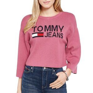 Tommy Hilfiger Womens Cropped Sweater Medium